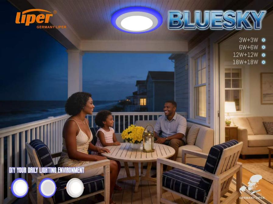 Revolutionary Blue + White Dual-Effect LED Lighting Line Makes Global Debut
