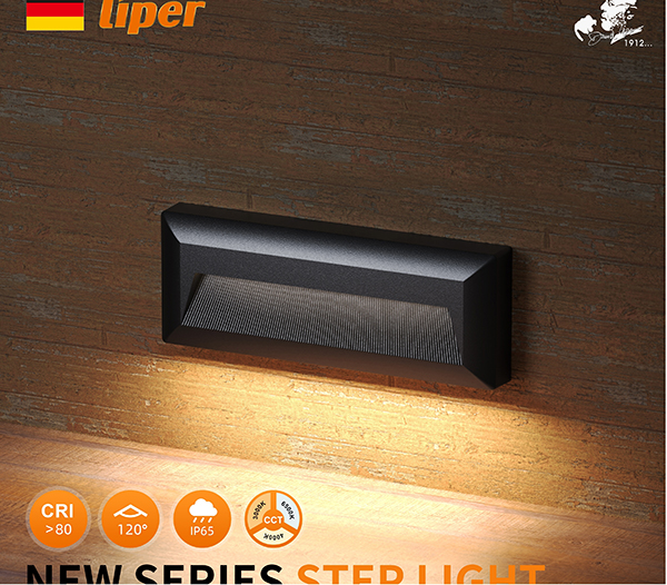 Liper LED Step Light: Gentle Glow, Safe Steps, Timeless Elegance
