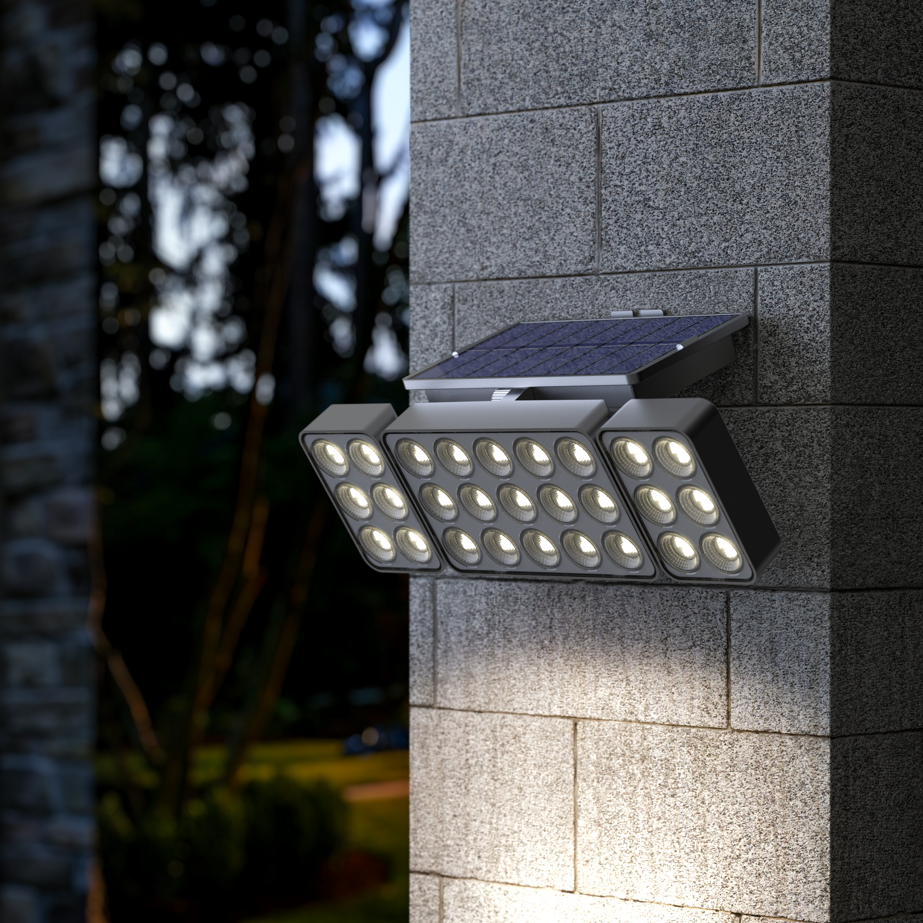 liper solar wall light